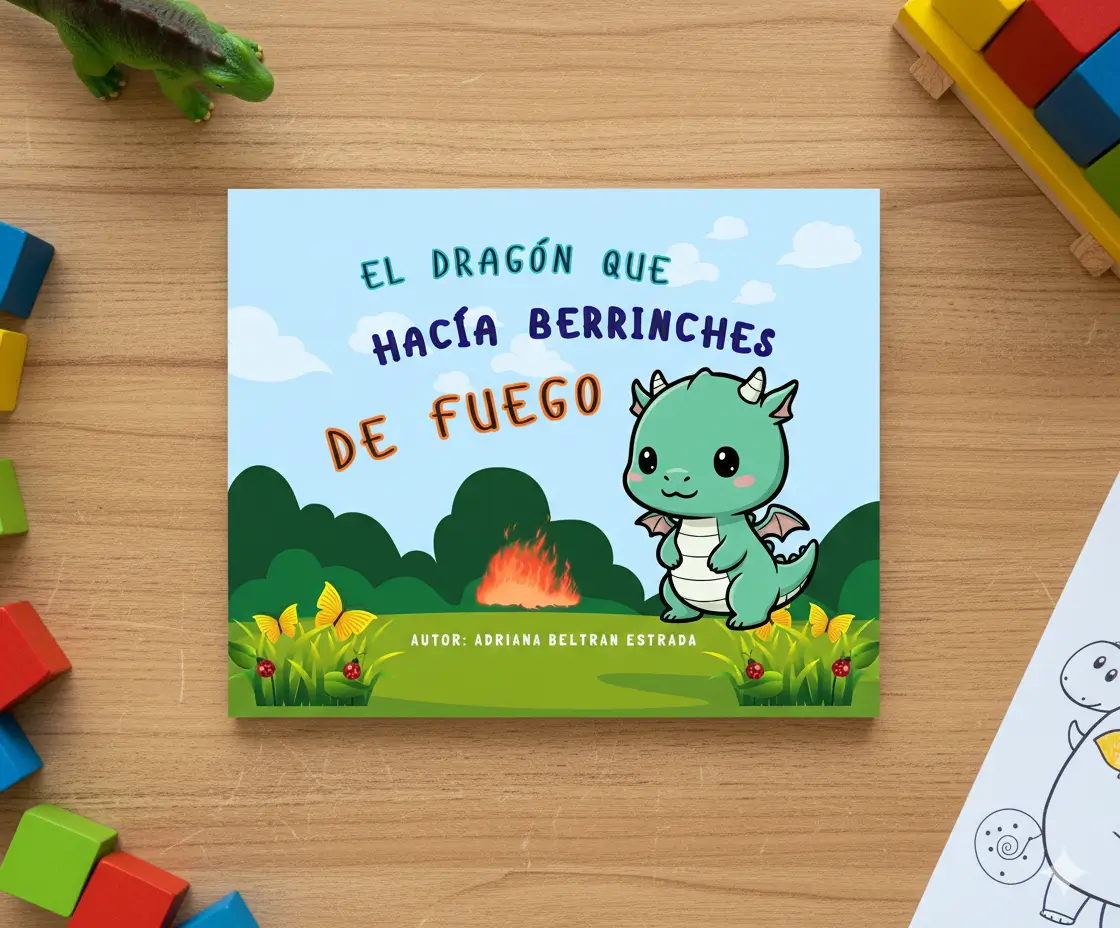 El dragón que hacía berrinches de fuego